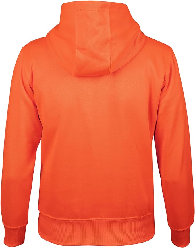 Youth Hoodie Pullover Sweatshirt in Blaze Orange