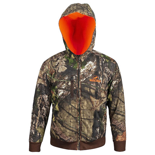 Mooselander - Youth Reversible Full Zip Jacket, Hunting Camo Jacket for Kids and Teens, Versatile and Fashionable Full Zip Hoodie, Premium Hunting Apparel