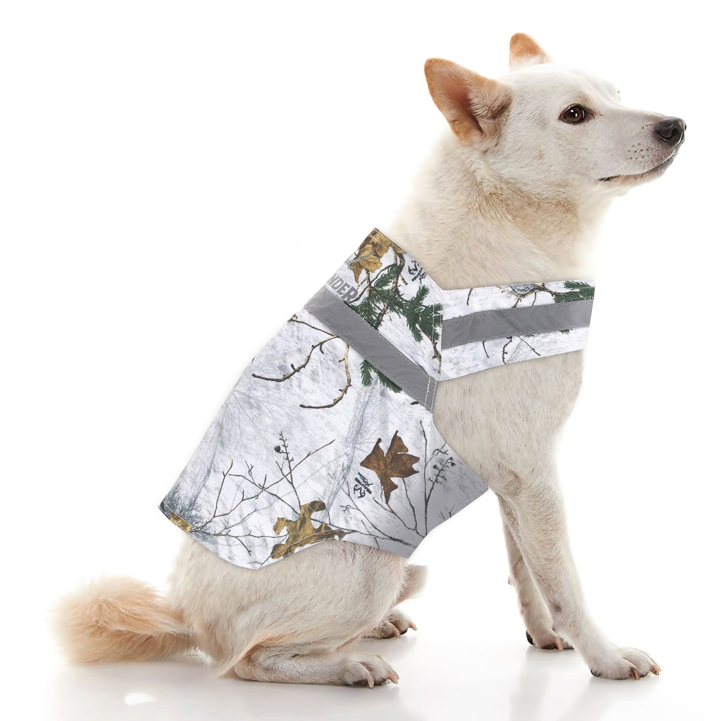 Mooselander - Dog Safety Vest with Reflective Tape in Realtree Prints Xtra Bright Orange Mini