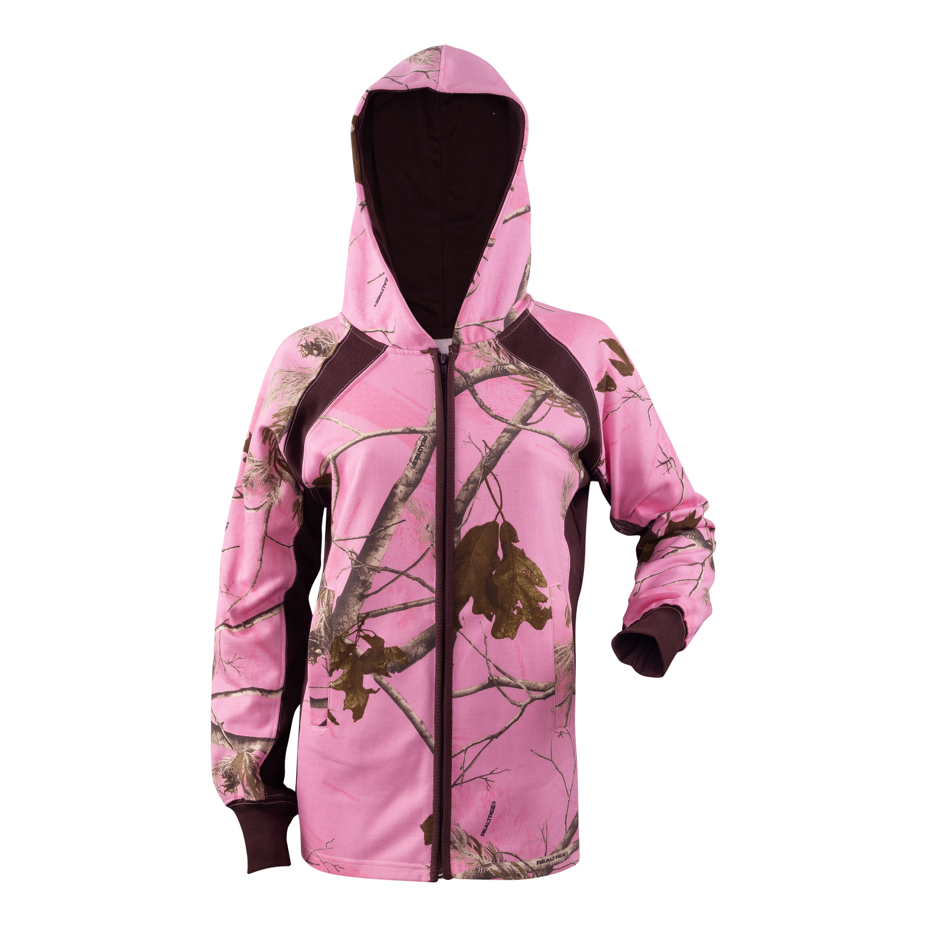 Girls pink camo jacket best sale