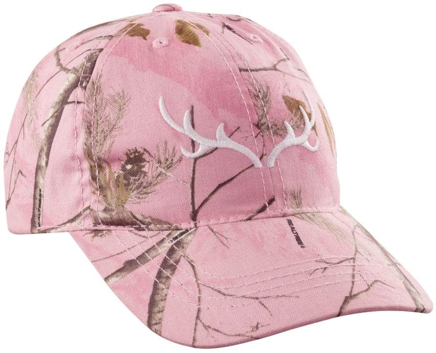 Ladies Baseball Cap in Realtree Prints with Embroidered