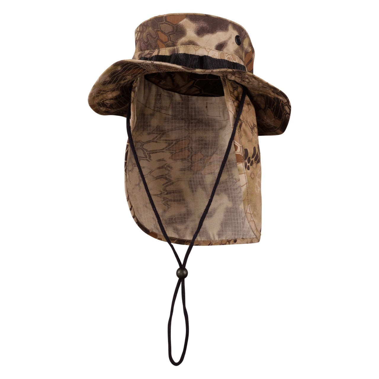 Men's Boonie Hat with Removable Sun Guard in Licensed Camo Print